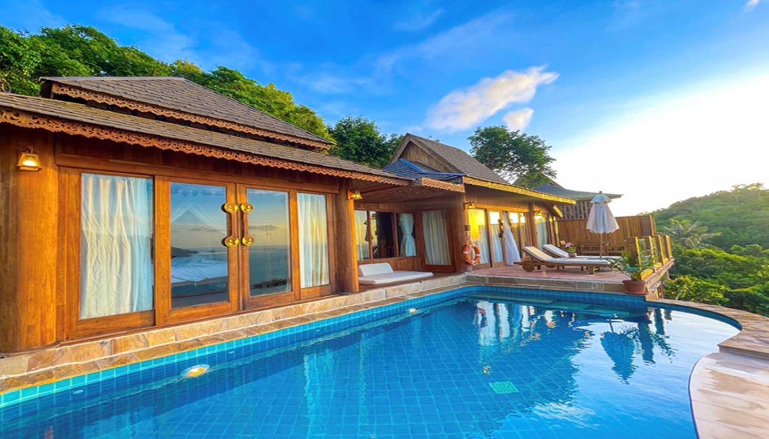 Santhiya Koh Phangan Resort And Spa 外观 照片 Villa at the resort