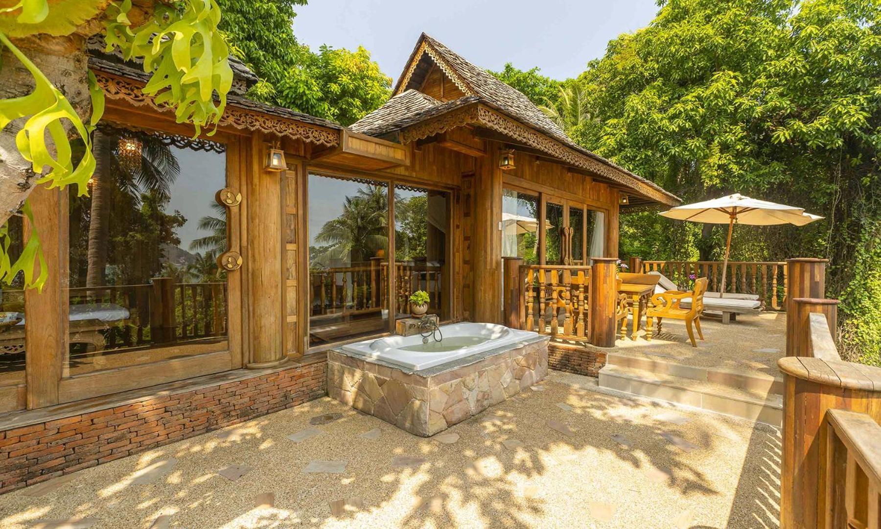Santhiya Koh Phangan Resort And Spa 外观 照片 The spa at The Sarojin