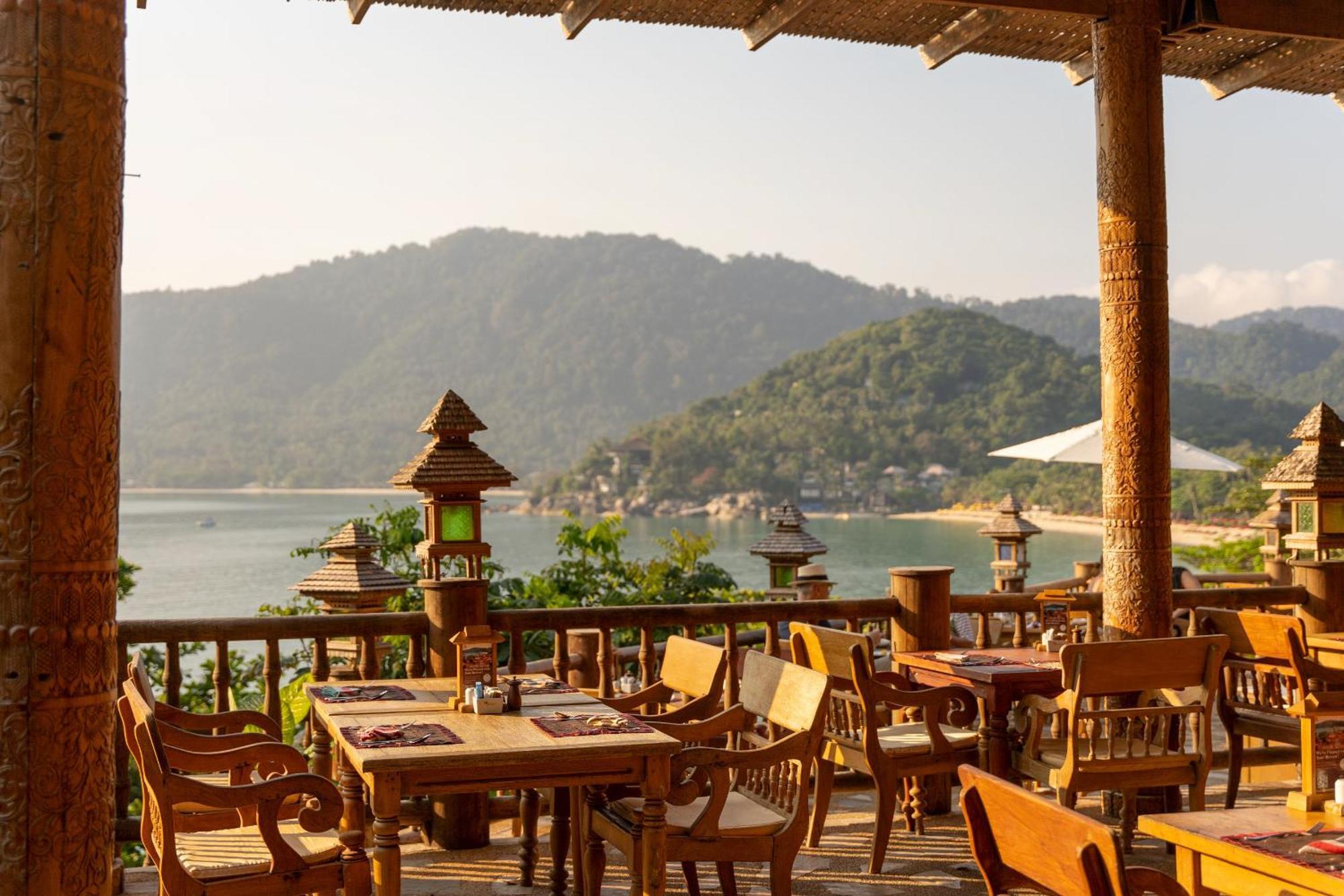 Santhiya Koh Phangan Resort And Spa 外观 照片 View of the Andaman Sea from the resort