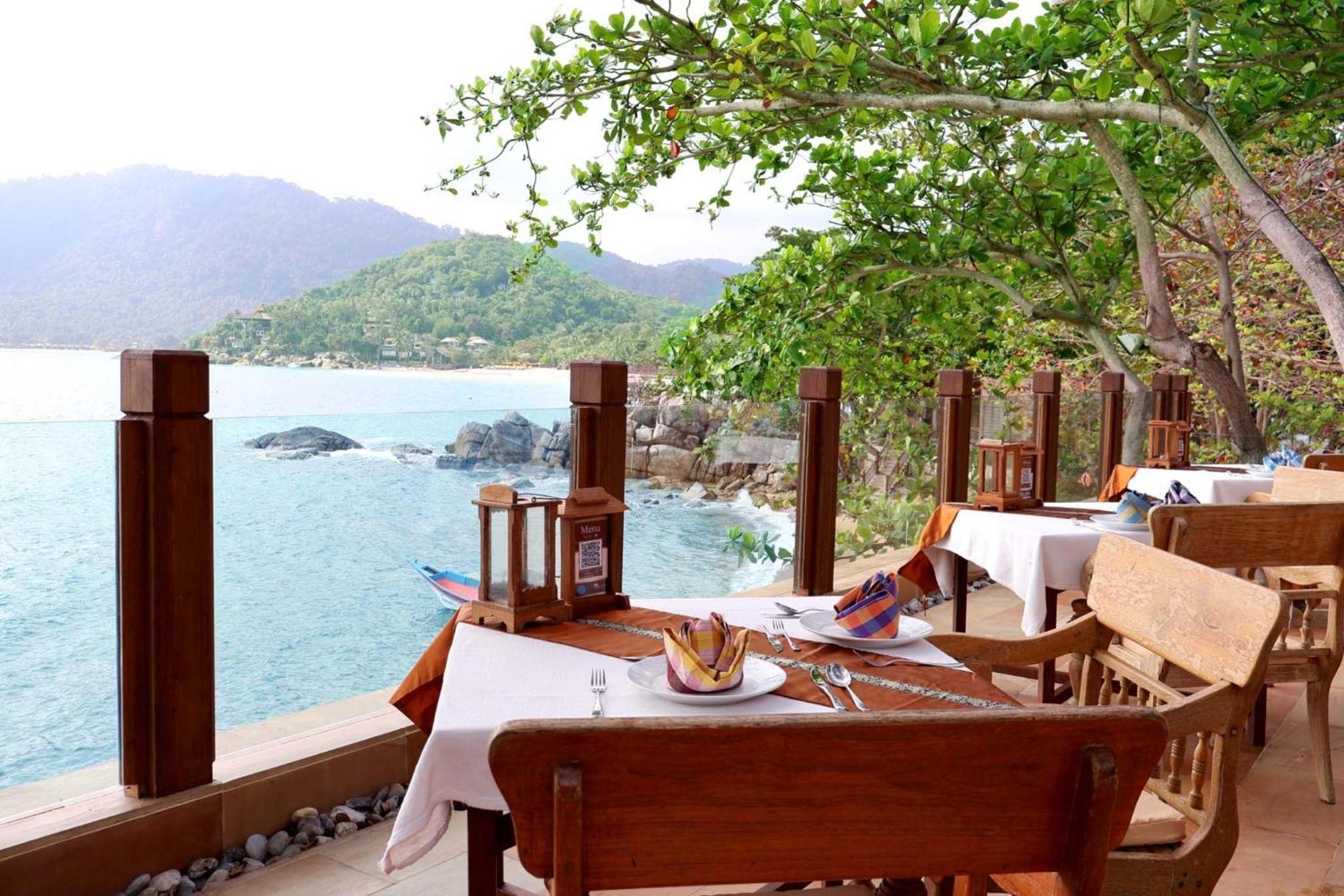 Santhiya Koh Phangan Resort And Spa 外观 照片 View from the restaurant
